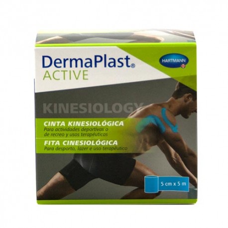 Dermaplast Active Cinta Kinesiológica Azul 5cm x 5m