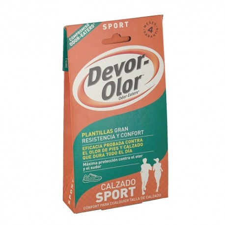 Devor-Olor Plantillas Desodorantes Sport