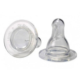 Dr. Brown's Tetina Nivel 1 Estrecha +0m  2uds