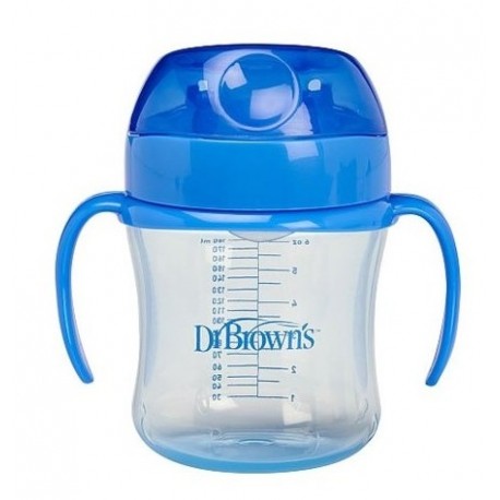 Dr. Brown's Vaso Transición con Boquilla Suave +6m 180ml