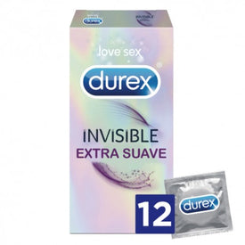 Durex Invisible ExtraFino Extra Sensitivo 12 preservativos