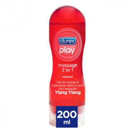 Durex Play 2 en 1 Masaje y Lubricante Sensual 200ml