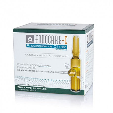 Endocare C Proteoglicanos Oil Free 30 ampollas x 2ml