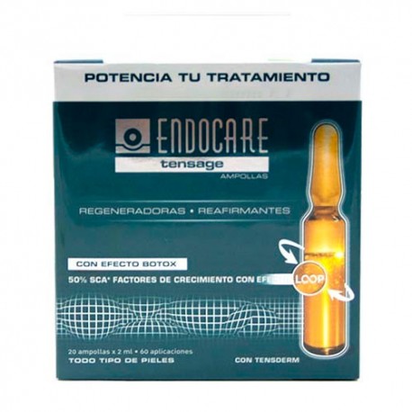 Endocare Tensage Ampollas 2 x10u x 2ml