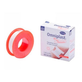 Omniplast Esparadrapo Tela Blanco 5m x 1,25cm