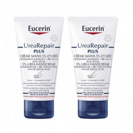 Eucerin Duplo Crema de Manos Repair Urea 2x75ml