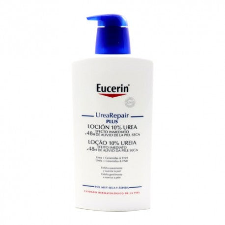 Eucerin UreaRepair Plus Locion 10% Urea Piel Muy Seca 1000ml.