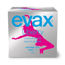 Evax Liberty Compresa Normal con Alas 12uds