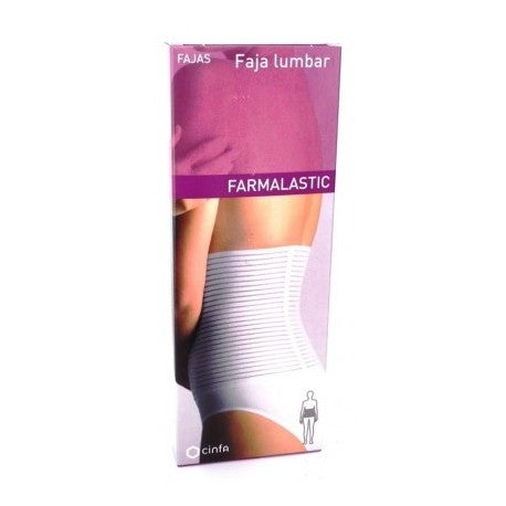 Farmalastic Faja Lumbar Velcro Talla 4 130-140