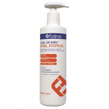 Farline Piel Atópica Gel Baño 500ml