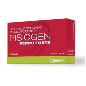 Fisiogen Ferro Forte 30 Cápsulas
