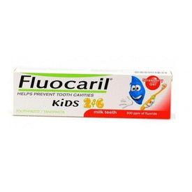 Fluocaril Kids Pasta 2-6 años Sabor Fresa 50ml