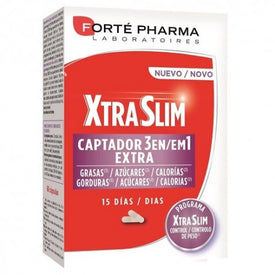 Forté Pharma XtraSlim Captador 3en1 60 Cápsulas