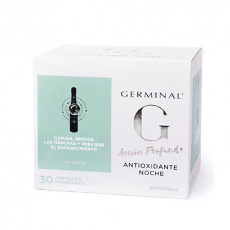 Germinal Acción Profunda Antioxidante Noche 30 Ampollas