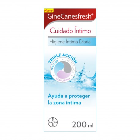 GineCanesfresh Gel Higiene y Cuidado Íntimo Diario 200 ml
