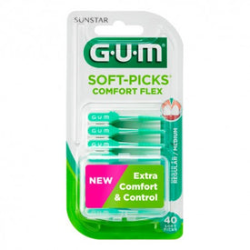 Gum Soft Picks Comfort Flex Medium 40 Unidades