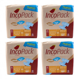 Incopack Pañal Elástico Talla M Noche 80 und