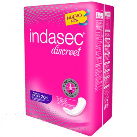 Indasec Discreet Extra 20uds