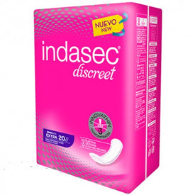 Indasec Discreet Extra 20uds