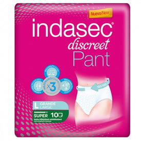 Indasec Pant Super Talla Grande 10 Unidades