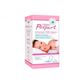 Indasec Pospart Algodón Protegeslips 24 Unidades