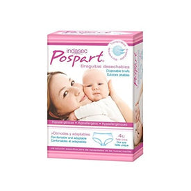 Indasec Pospart Braguitas Desechables 4 Unidades