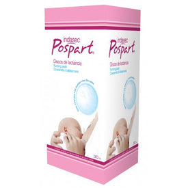 Indasec Pospart Discos de Lactancia 30 Unidades