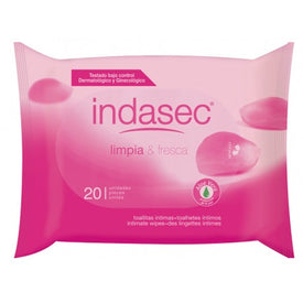Indasec Toallitas Higiene Intima 20 Unidades
