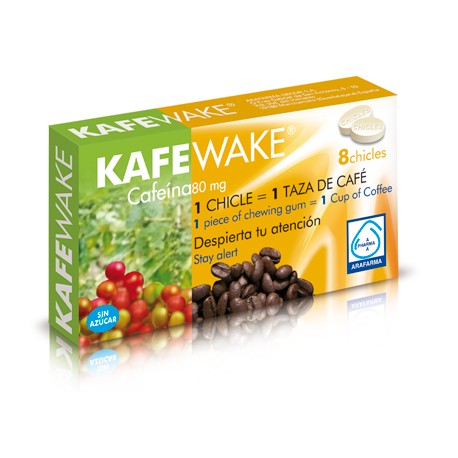 Kafewake Chicles de Cafeína