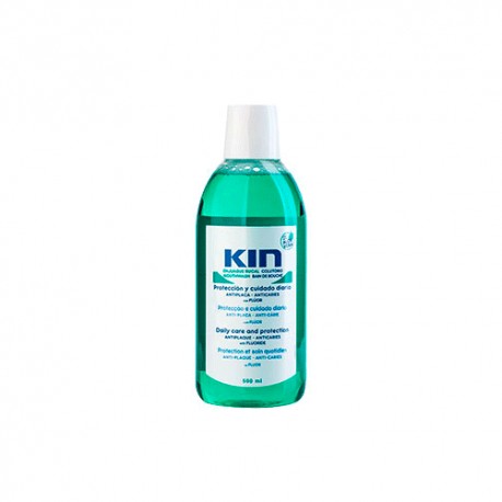 Kin Enjuague Bucal Anticaries Con Aloe Vera 500ml