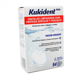 Kukident Pastillas Limpieza Prótesis 54 uds