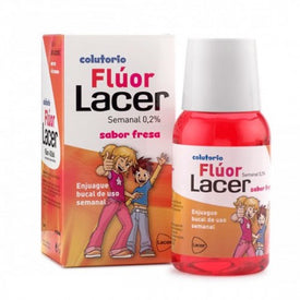 Lacer Colutorio Infantil Flúor Fresa 0.2 100ml