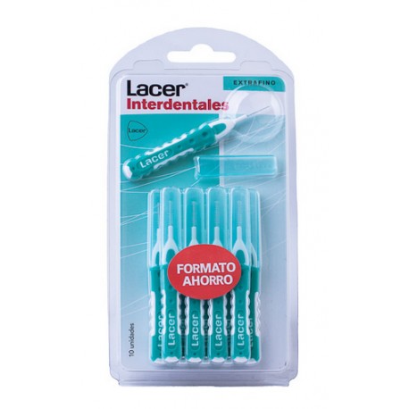 Lacer Interdental Extrafino Recto 10uds.
