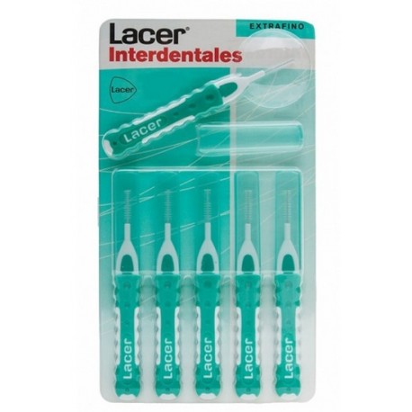 Lacer Interdental Extrafino Recto 6uds.