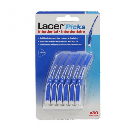 Lacer Picks Interdental 30 Unidades