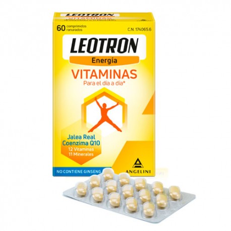 Leotron Vitaminas 60 comprimidos