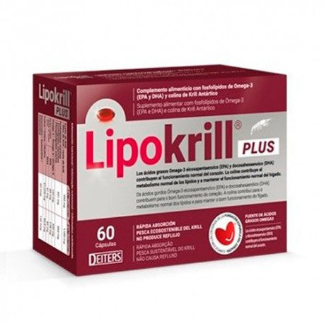 Lipokrill Plus 60 Cápsulas