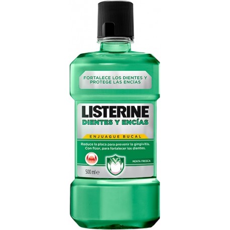 Listerine Dientes y Encías Menta 500ml