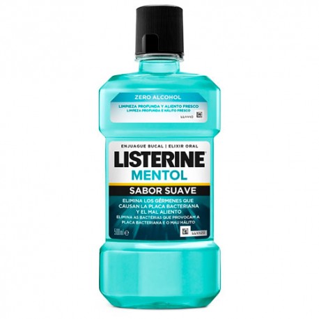 Listerine Mentol Zero Alcohol 500ml