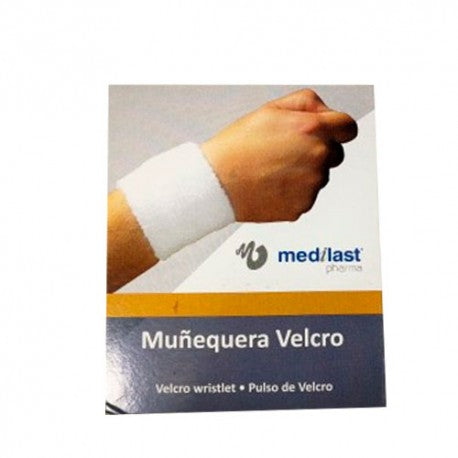 Medilast Muñequera Velcro Beige Talla G.