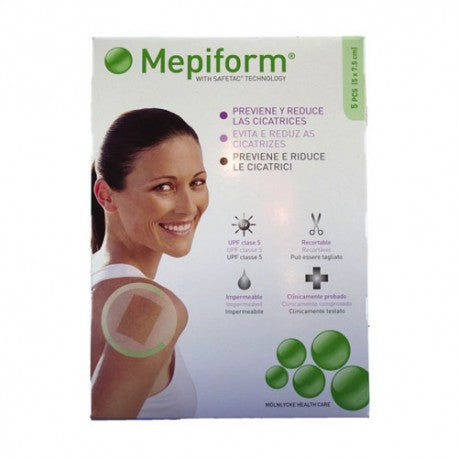 Mepiform Silicona 5X7, 5 Apositos  5 Unidades