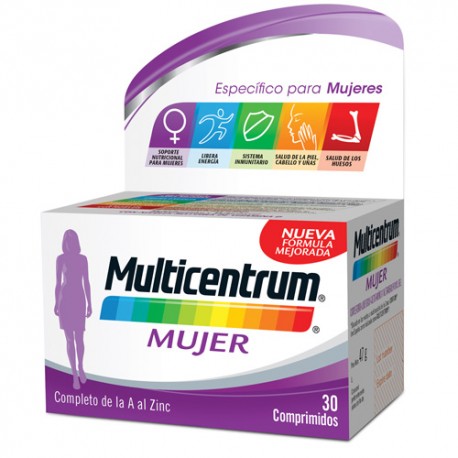 Multicentrum Mujer 30 Comprimidos