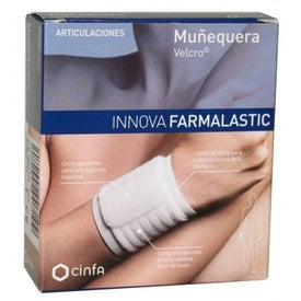 Farmalastic Innova Muñequera Velcro Color Beige Talla G/EG