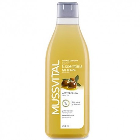 Mussvital Gel De Baño De Aceite De Oliva 750ml.