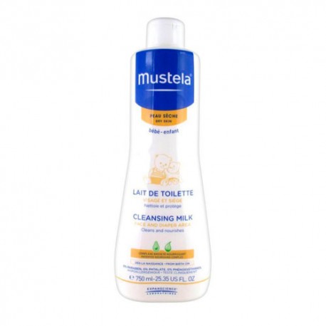 Mustela Loción limpiadora - Cleansing milk 750 ml