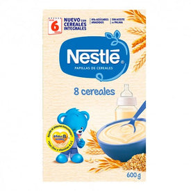 Nestle Papilla 8 Cereales con Bífidus +6m 600g