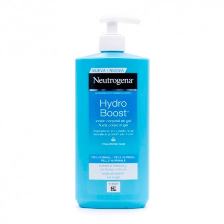 Neutrogena Hydro Boost Locion Corporal En Gel Piel Normal 400ml