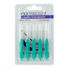 Normodent Cepillos Interdentales Ultra Finos 5 Unidades