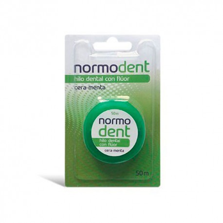 Normodent Seda Dental Cera y Fluor 50m