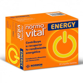 Normovital Energy 20 Ampollas